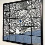 Detroit 3D Printed Map