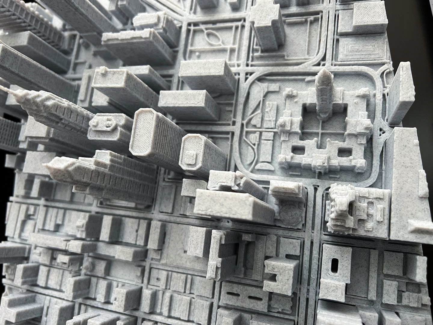Philadelphia 3D printed map/model