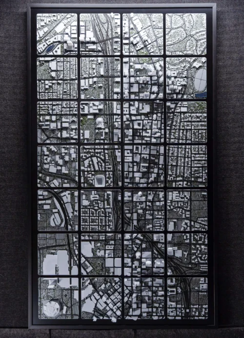 atlanta cityscape map