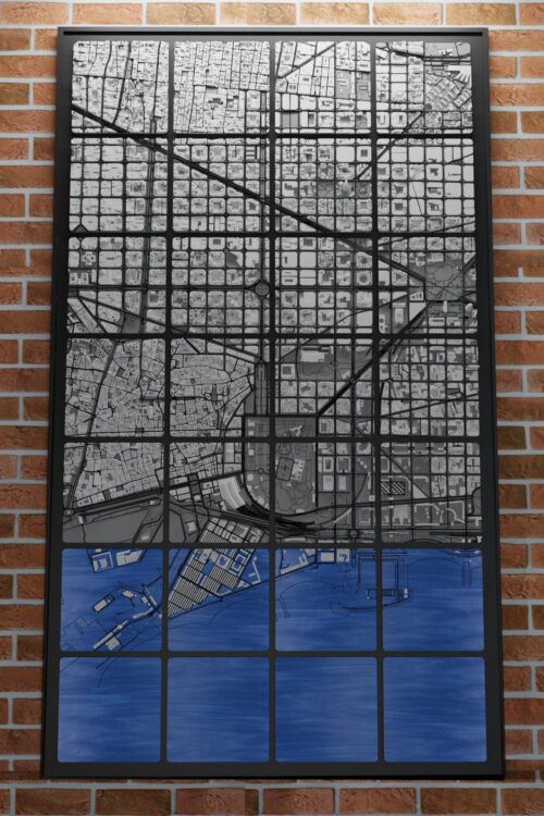 Barcelona 3d map